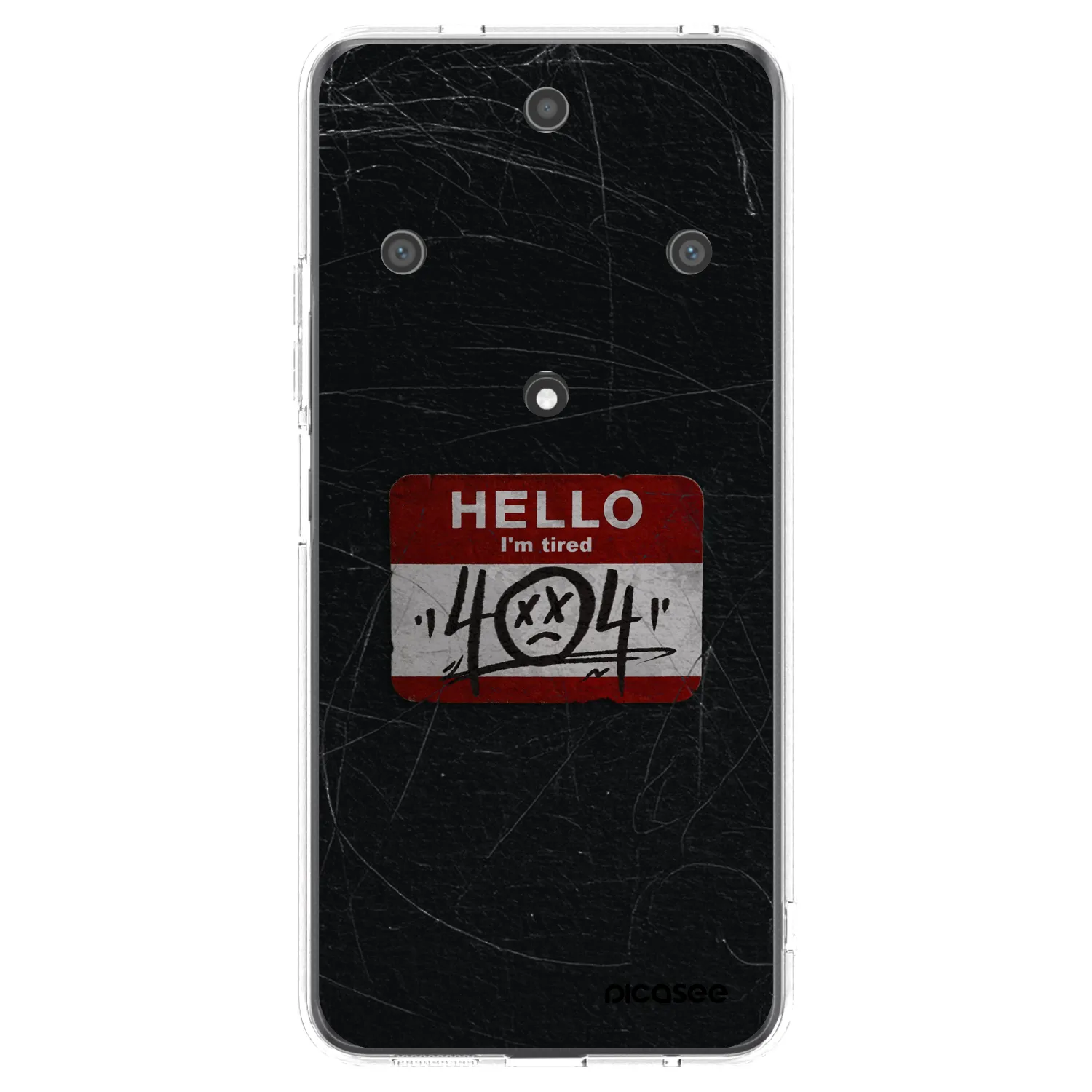 Picasee átlátszó szilikon tok az alábbi mobiltelefonokra Honor Magic5 Lite 5G - HELLO 404