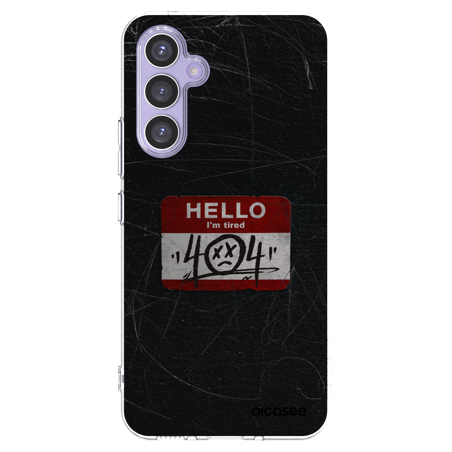 Picasee átlátszó szilikon tok az alábbi mobiltelefonokra Samsung Galaxy A54 5G A546B - HELLO 404