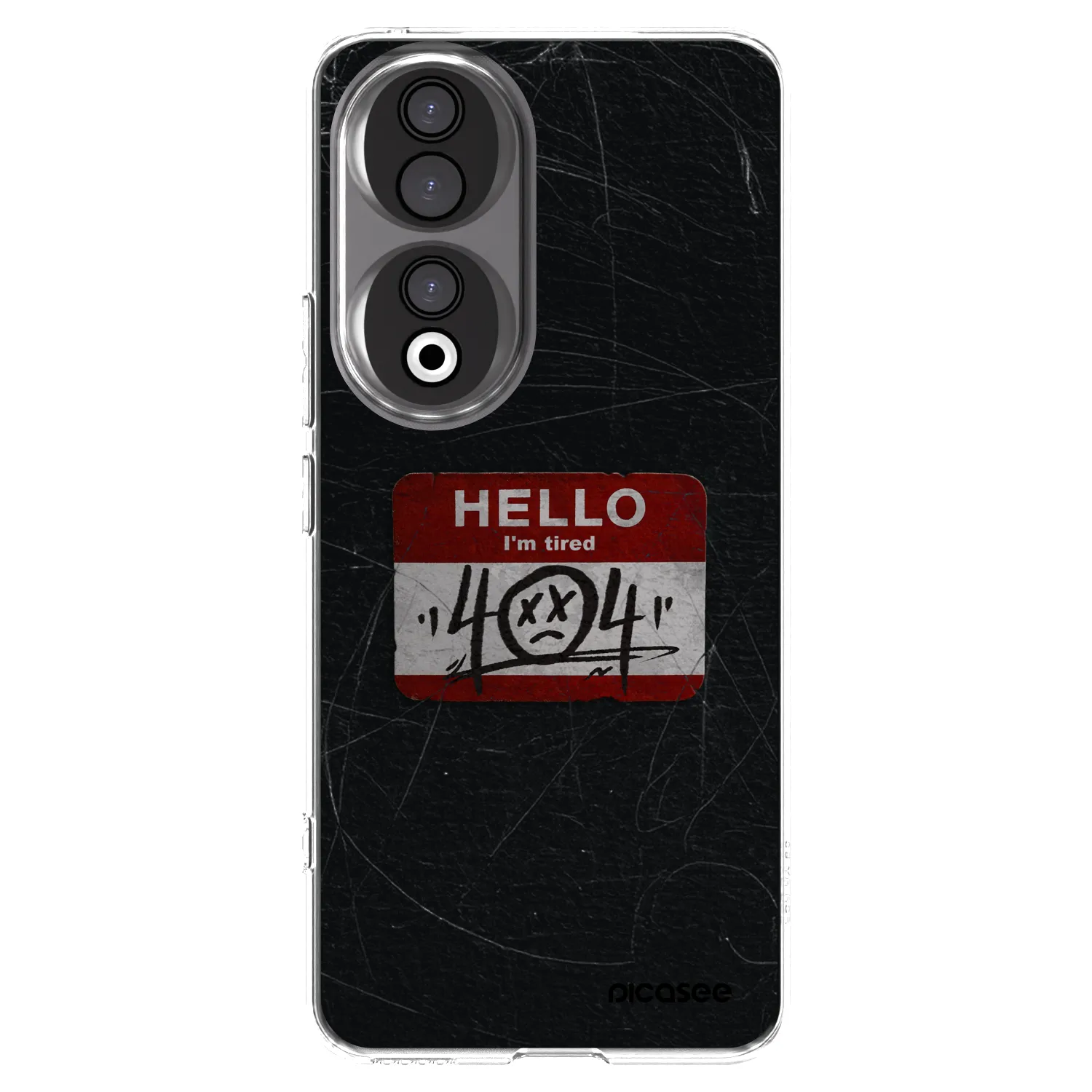 Picasee átlátszó szilikon tok az alábbi mobiltelefonokra Honor 90 5G - HELLO 404