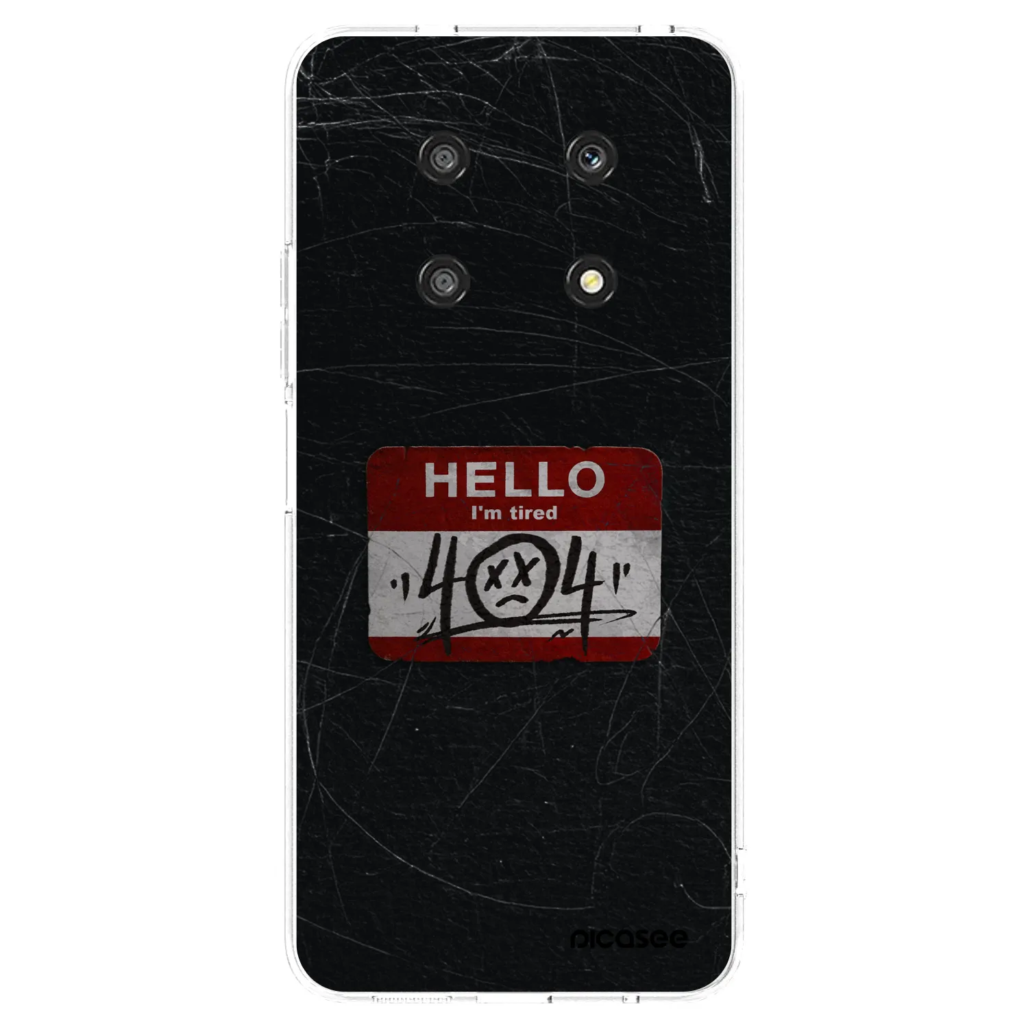 Picasee átlátszó szilikon tok az alábbi mobiltelefonokra Honor Magic4 Lite 5G - HELLO 404
