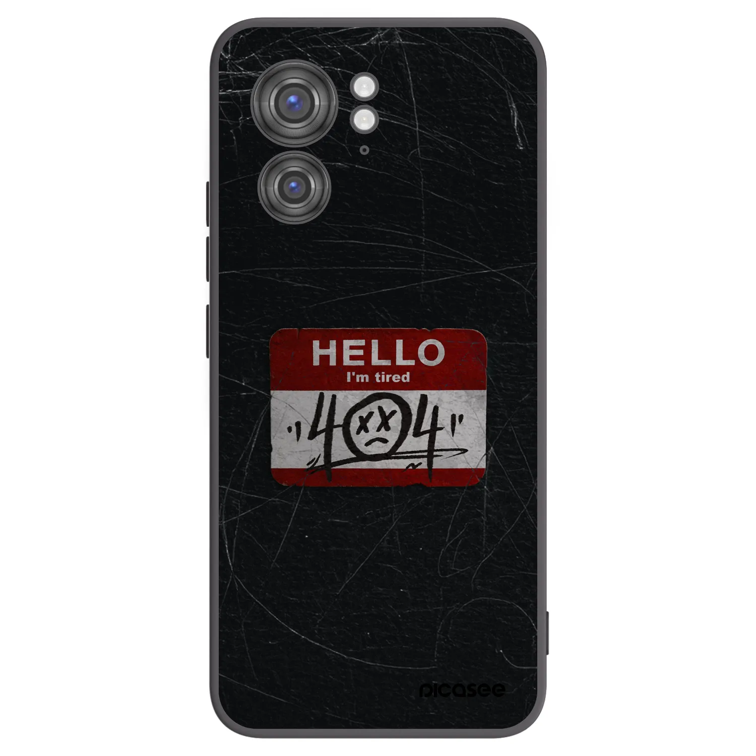 Picasee fekete szilikon tok az alábbi mobiltelefonokra Motorola Edge 40 - HELLO 404