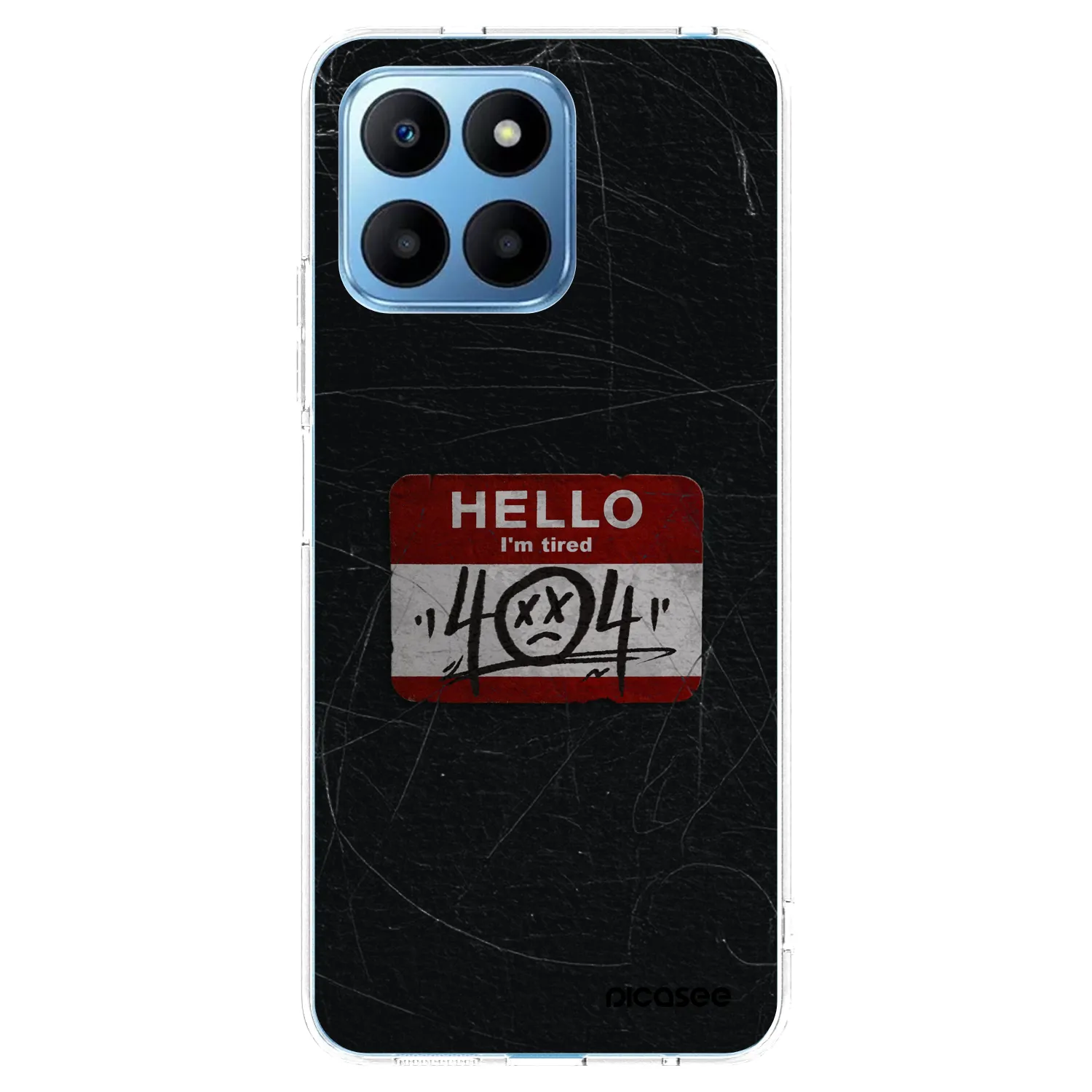 Picasee átlátszó szilikon tok az alábbi mobiltelefonokra Honor 70 Lite - HELLO 404