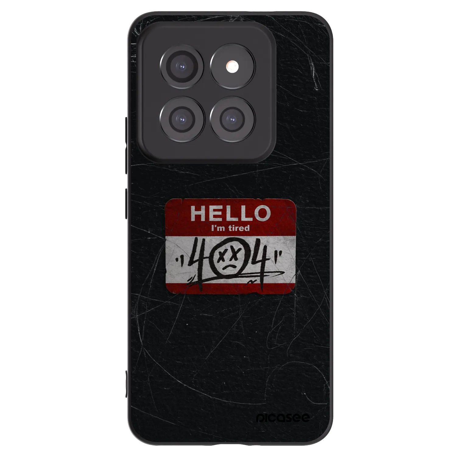 Picasee fekete szilikon tok az alábbi mobiltelefonokra Xiaomi 14 Pro - HELLO 404