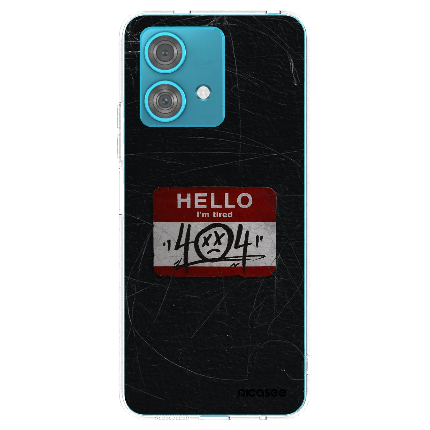 Picasee átlátszó szilikon tok az alábbi mobiltelefonokra Motorola Edge 40 Neo - HELLO 404