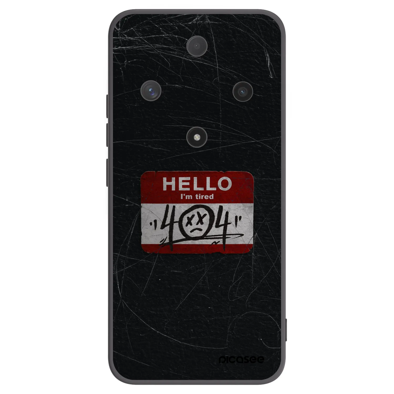 Picasee fekete szilikon tok az alábbi mobiltelefonokra Honor Magic6 Lite 5G - HELLO 404