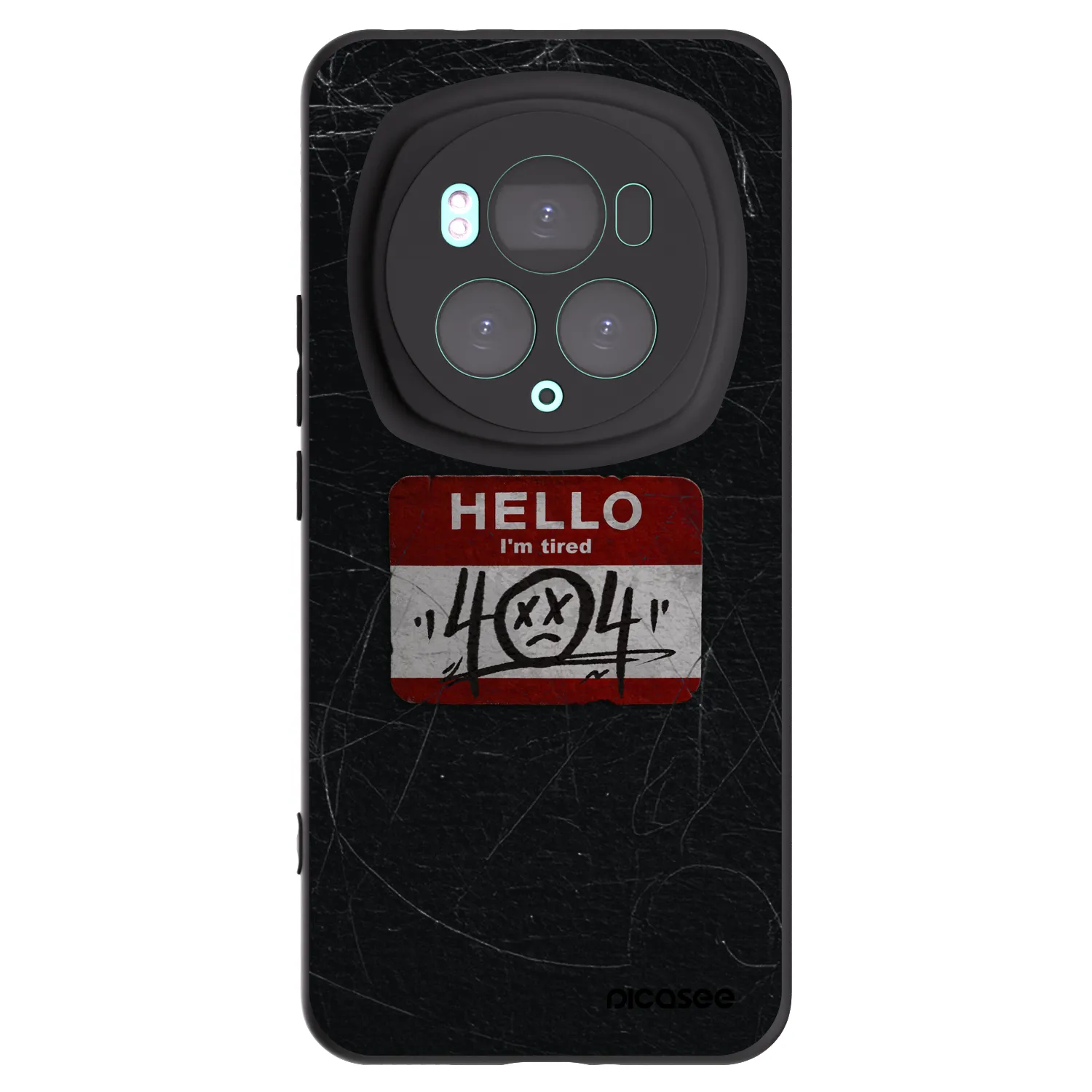 Picasee fekete szilikon tok az alábbi mobiltelefonokra Honor Magic6 Pro - HELLO 404
