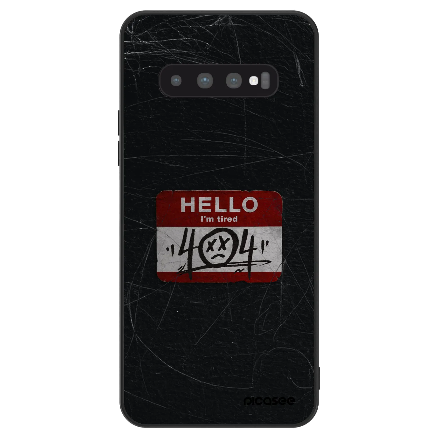 Picasee ULTIMATE CASE Samsung Galaxy S10 Plus G975 - készülékre - HELLO 404