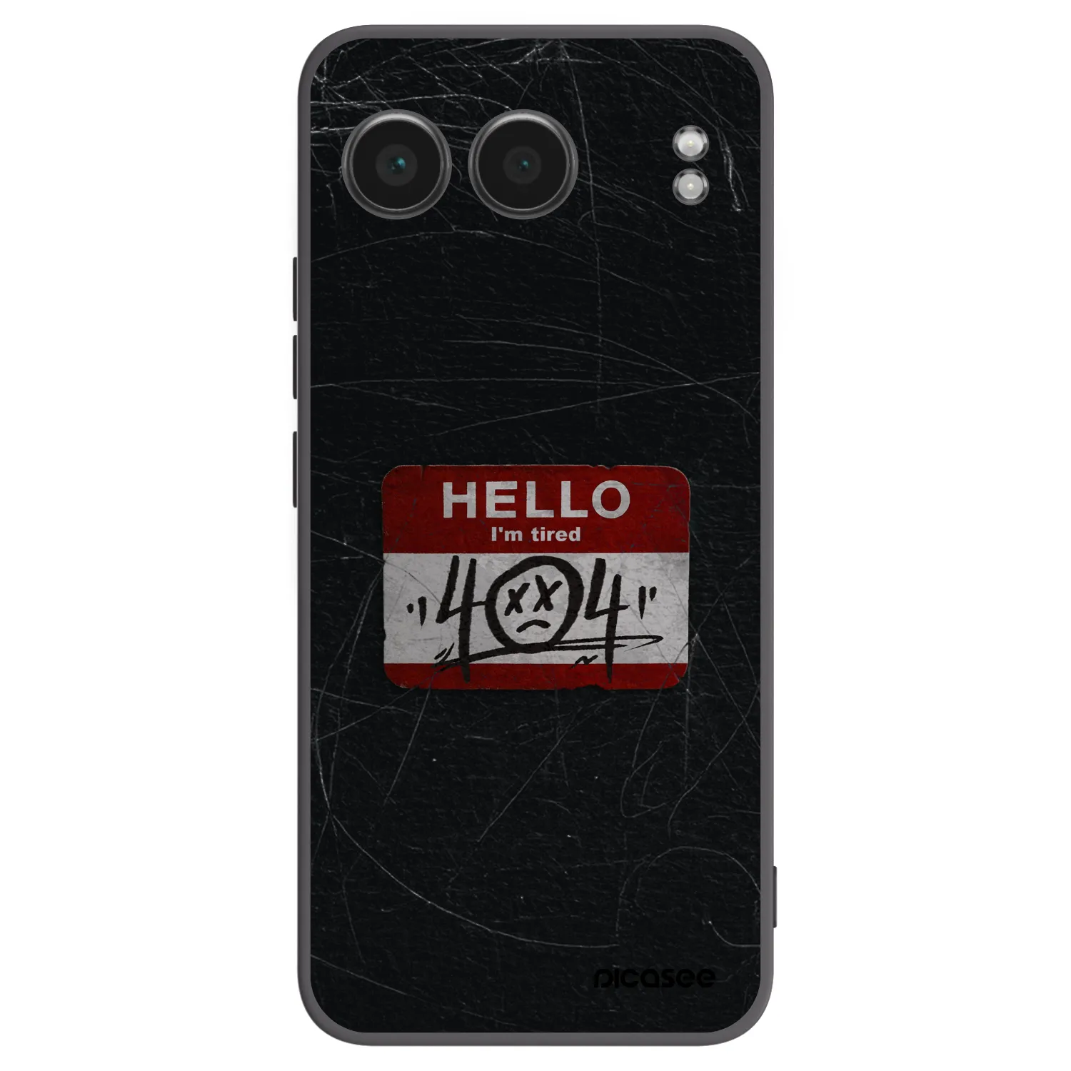 Picasee fekete szilikon tok az alábbi mobiltelefonokra OnePlus Nord 4 - HELLO 404