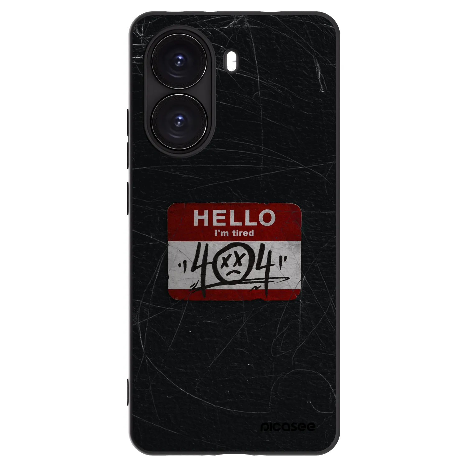 Picasee fekete szilikon tok az alábbi mobiltelefonokra Xiaomi Poco X7 Pro 5G - HELLO 404