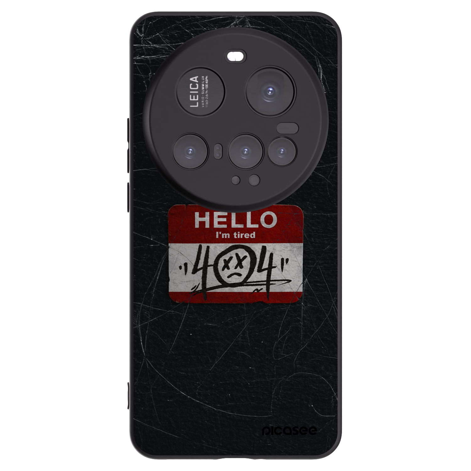 Picasee fekete szilikon tok az alábbi mobiltelefonokra Xiaomi 15 Ultra - HELLO 404