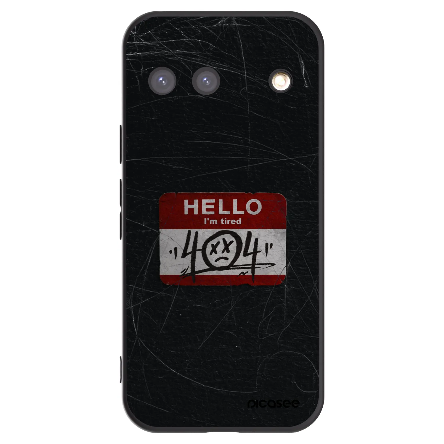 Picasee fekete szilikon tok az alábbi mobiltelefonokra Google Pixel 9 - HELLO 404