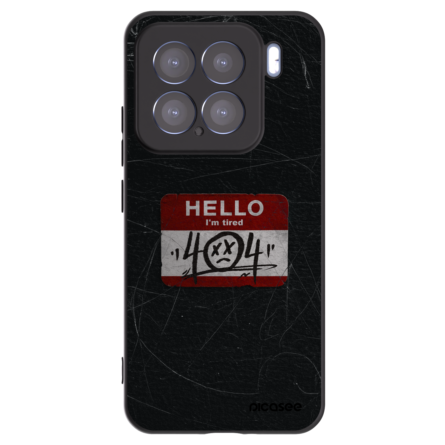 Picasee fekete szilikon tok az alábbi mobiltelefonokra Xiaomi 15 - HELLO 404