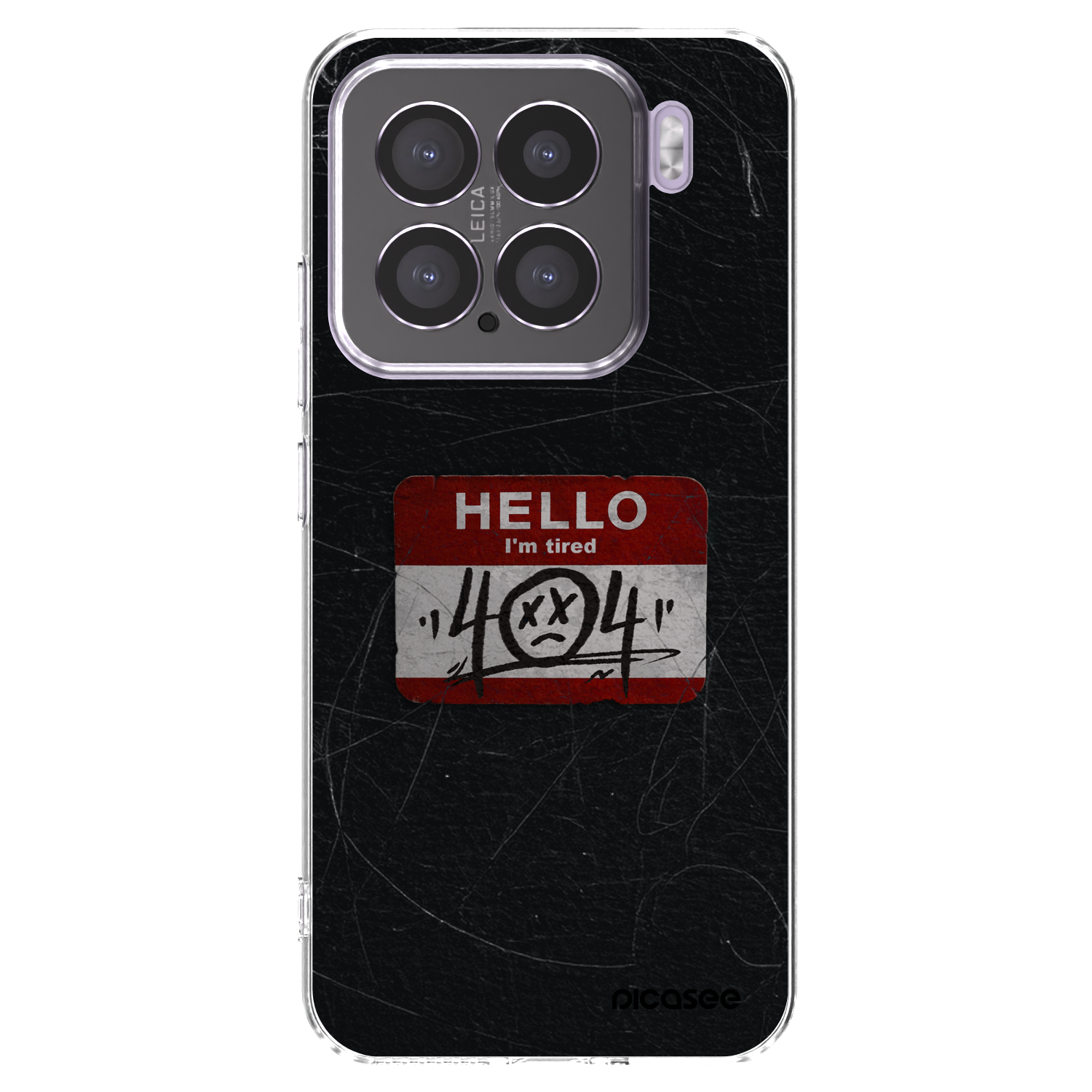 Picasee átlátszó szilikon tok az alábbi mobiltelefonokra Xiaomi 15 - HELLO 404