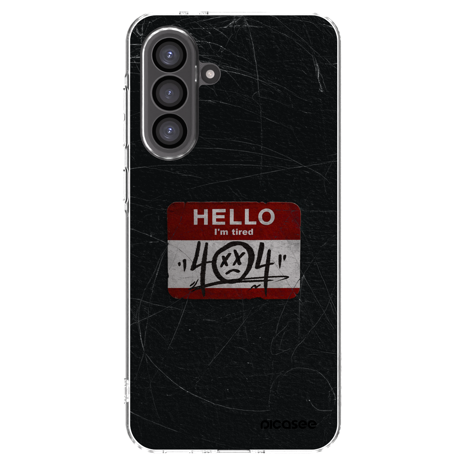 Picasee átlátszó szilikon tok az alábbi mobiltelefonokra Samsung Galaxy A36 5G - HELLO 404