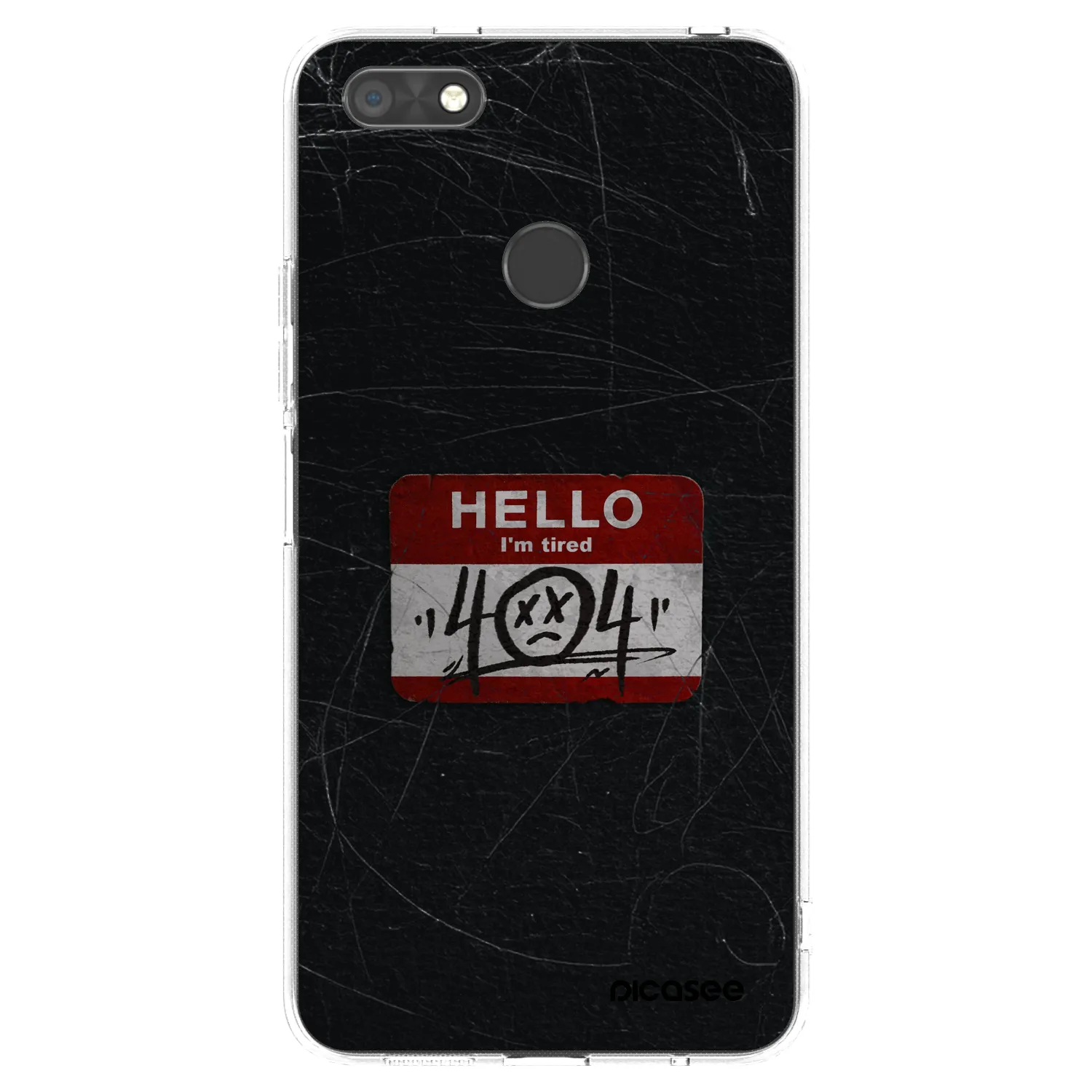 Picasee átlátszó szilikon tok az alábbi mobiltelefonokra Huawei P9 Lite Mini - HELLO 404