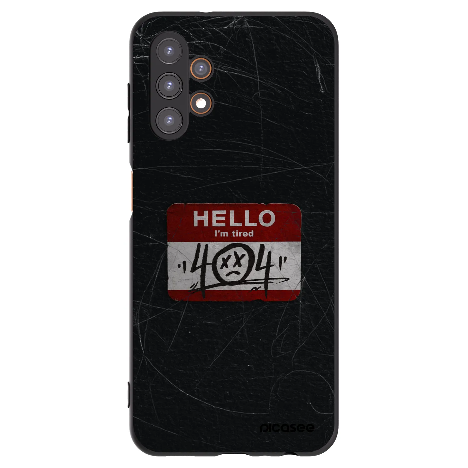 Picasee fekete szilikon tok az alábbi mobiltelefonokra Samsung Galaxy A13 5G - HELLO 404