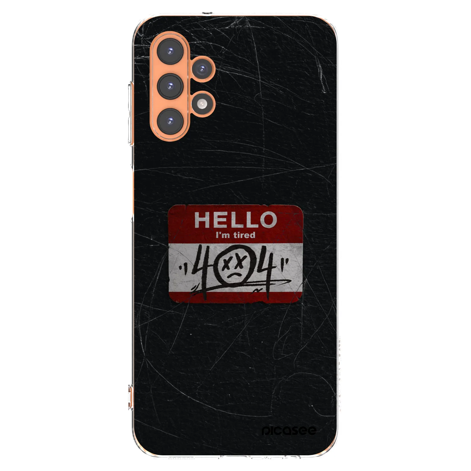 Picasee átlátszó szilikon tok az alábbi mobiltelefonokra Samsung Galaxy A13 5G - HELLO 404