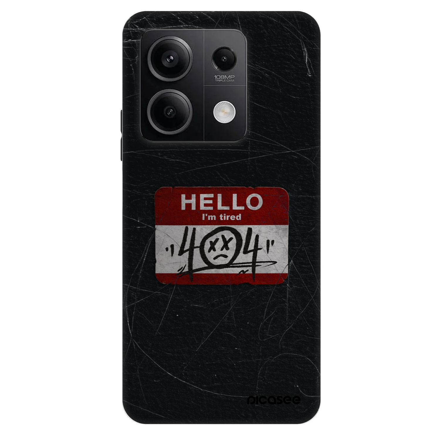 Picasee Fashion Case Xiaomi Redmi Note 13 5G - HELLO 404