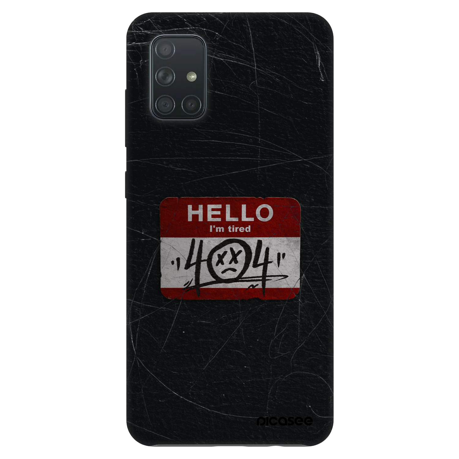 Picasee Fashion Case Samsung Galaxy A71 A715F - HELLO 404