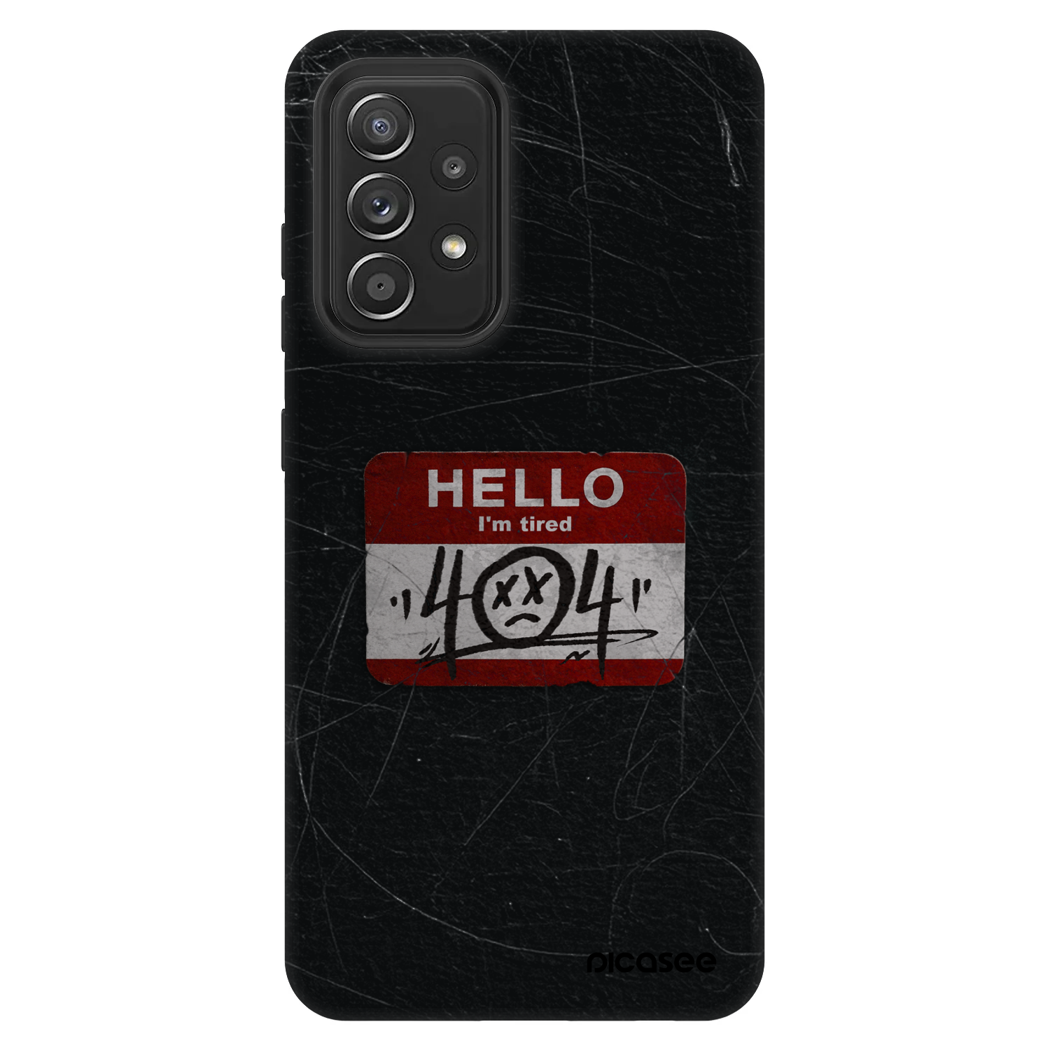 Picasee Fashion Case Samsung Galaxy A52 5G A525F - HELLO 404