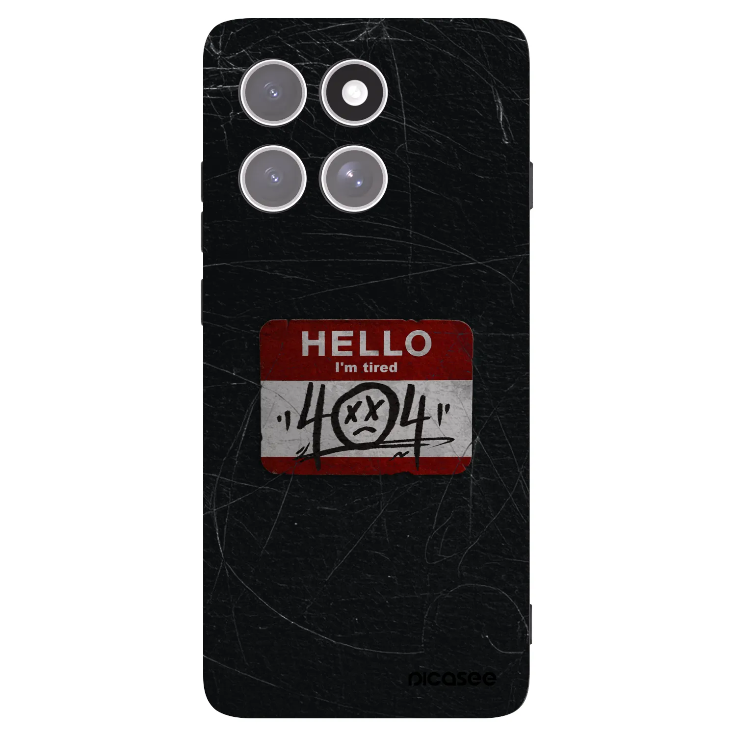 Picasee fekete szilikon tok az alábbi mobiltelefonokra Motorola Edge 60 Pro - HELLO 404