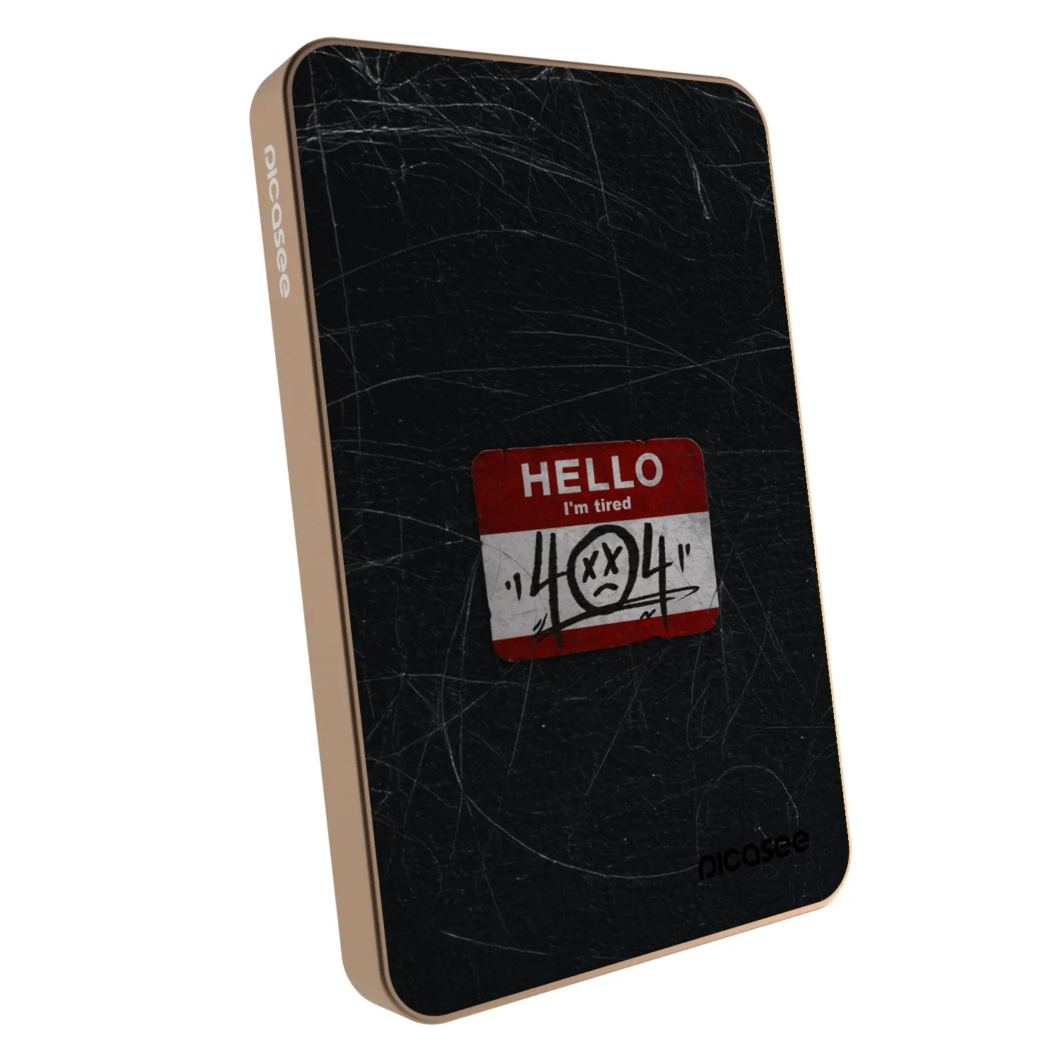 Picasee Powerbank MagSafe 5 000 mAh Aranysárga - HELLO 404