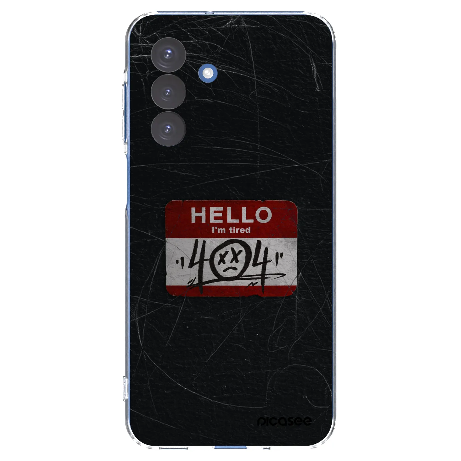 Picasee átlátszó szilikon tok az alábbi mobiltelefonokra Samsung Galaxy A17 5G - HELLO 404