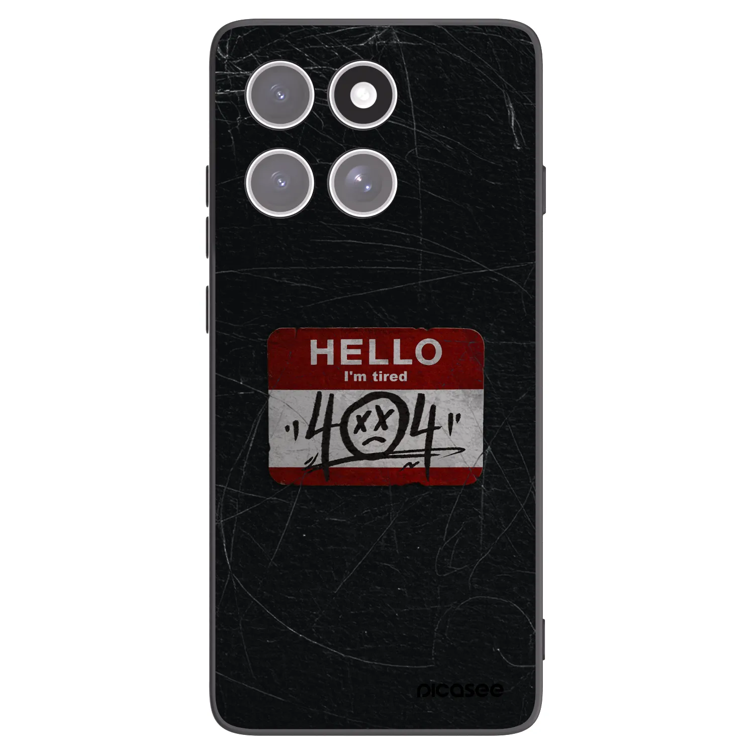 Picasee fekete szilikon tok az alábbi mobiltelefonokra Motorola Edge 60 Fusion - HELLO 404