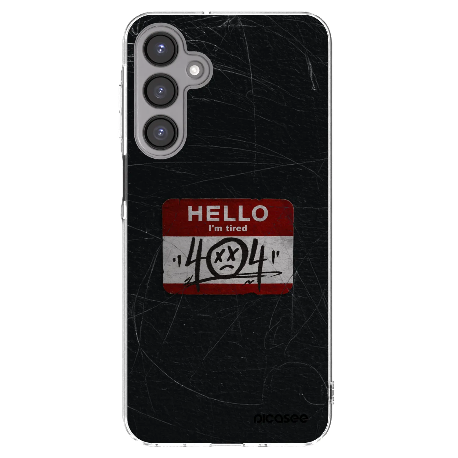 Picasee átlátszó szilikon tok az alábbi mobiltelefonokra Samsung Galaxy A16 4G - HELLO 404