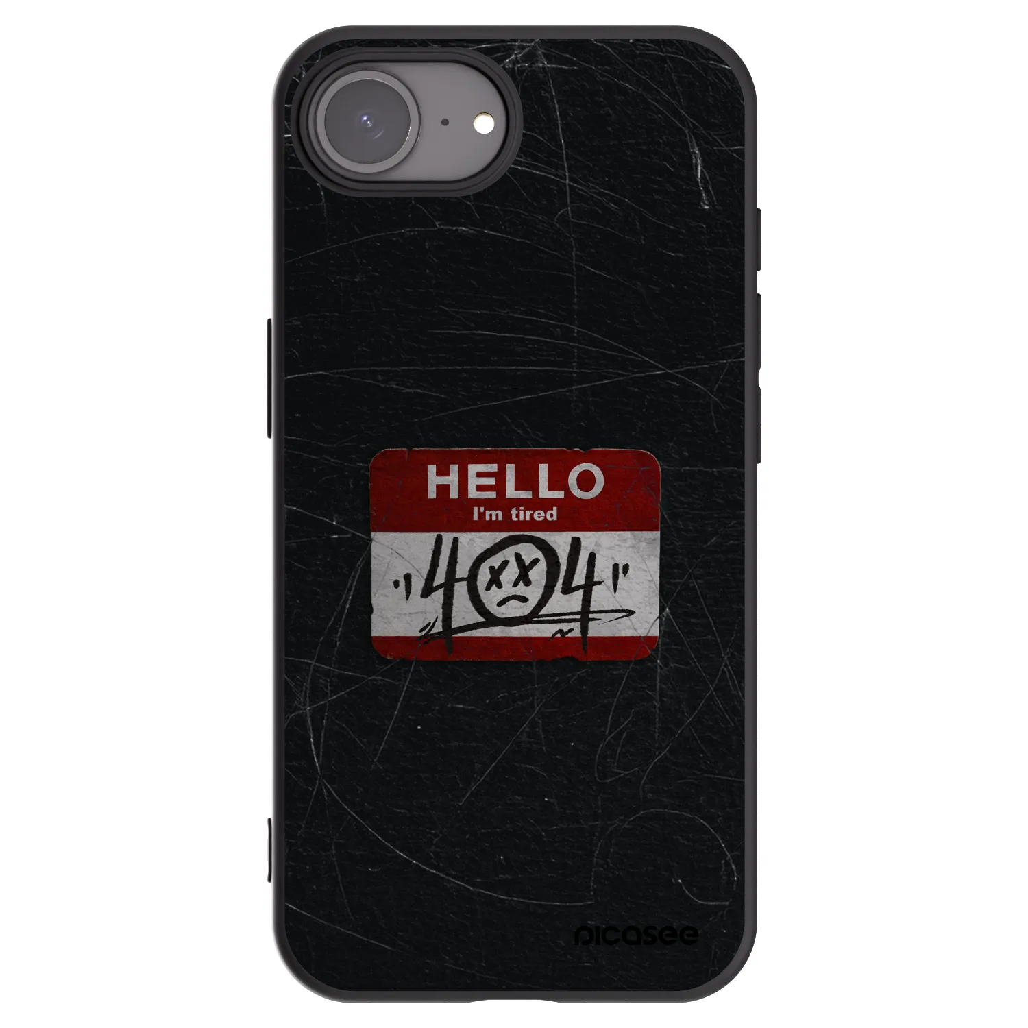 Picasee fekete szilikon tok az alábbi mobiltelefonokra Apple iPhone 17e - HELLO 404