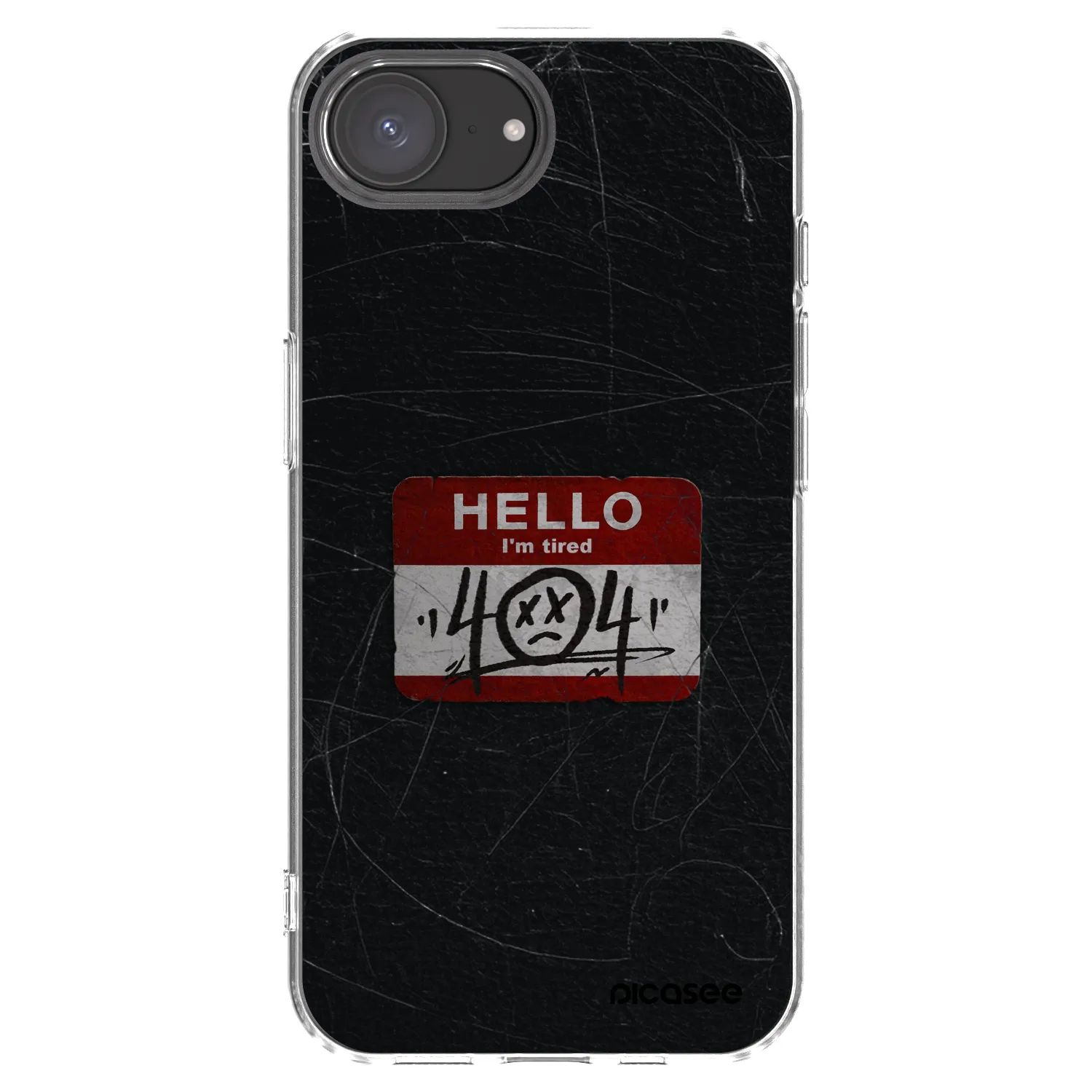 Picasee átlátszó szilikon tok az alábbi mobiltelefonokra Apple iPhone 17e - HELLO 404