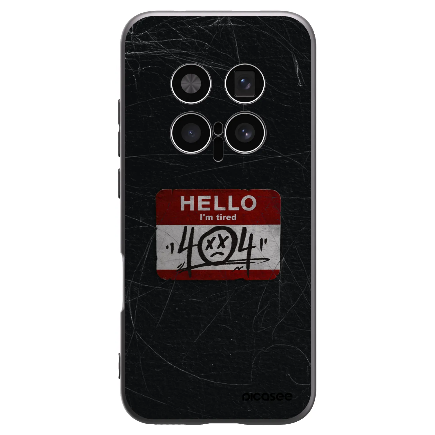 Picasee fekete szilikon tok az alábbi mobiltelefonokra Honor Magic8 Pro 5G - HELLO 404