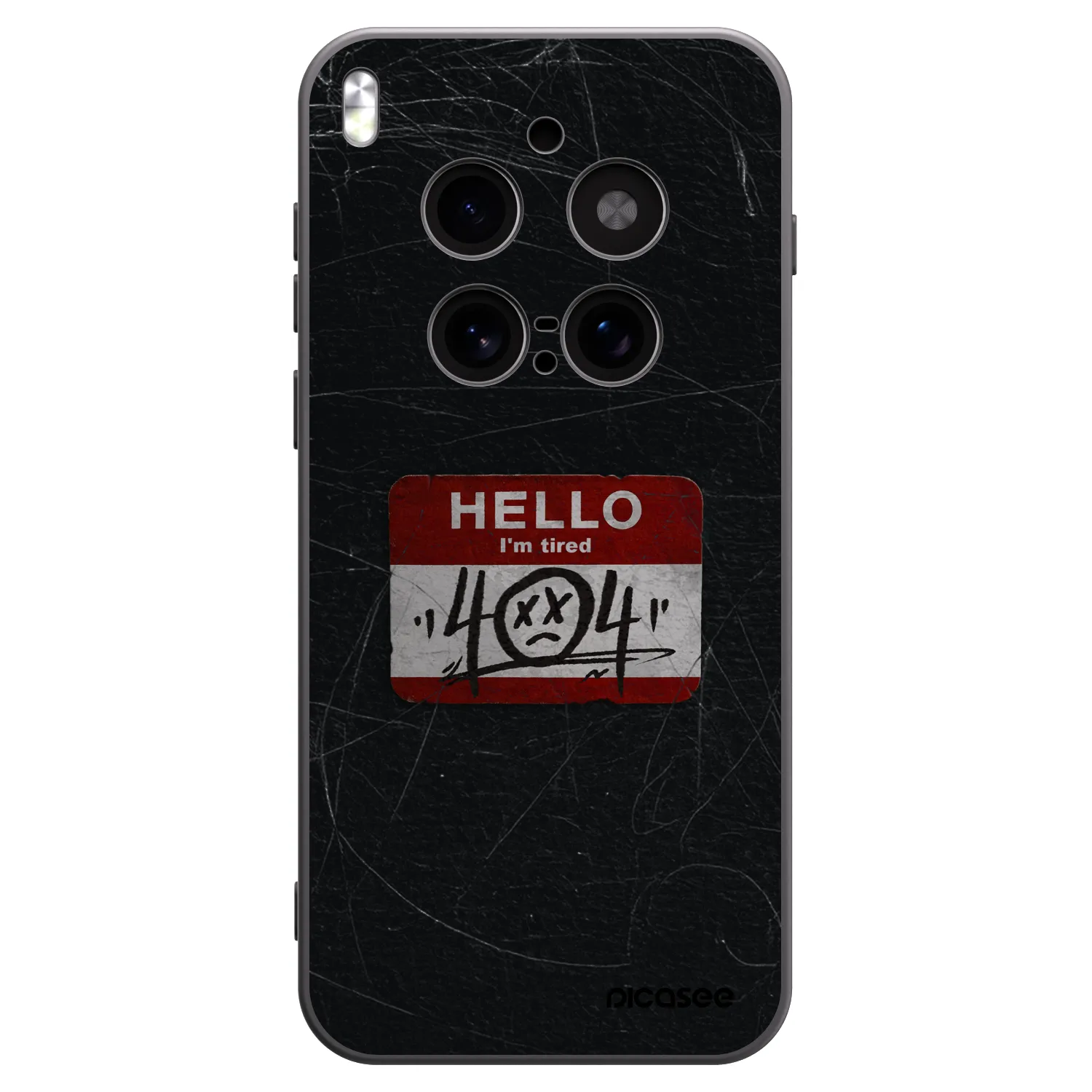 Picasee fekete szilikon tok az alábbi mobiltelefonokra Vivo X300 Pro - HELLO 404