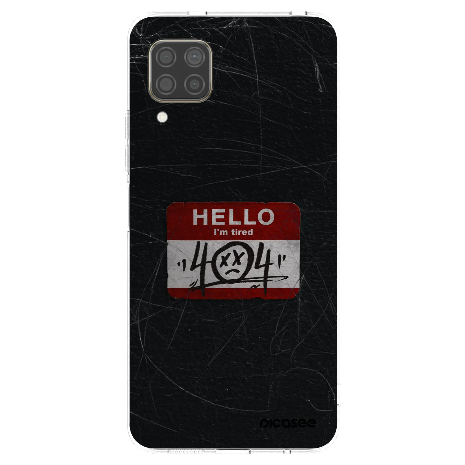 Picasee átlátszó szilikon tok az alábbi mobiltelefonokra Huawei P40 Lite - HELLO 404