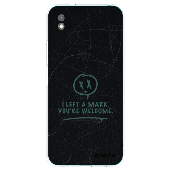 Picasee fekete szilikon tok az alábbi mobiltelefonokra Xiaomi Redmi 9A - LEFT A MARK