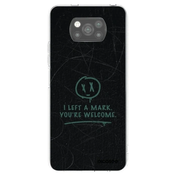 Picasee fekete szilikon tok az alábbi mobiltelefonokra Xiaomi Poco X3 - LEFT A MARK