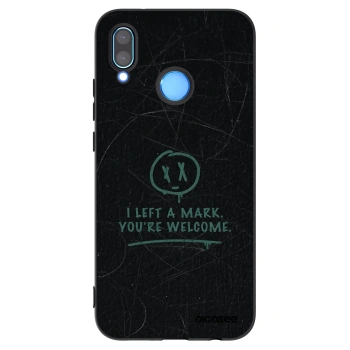 Picasee fekete szilikon tok az alábbi mobiltelefonokra Huawei P20 Lite - LEFT A MARK