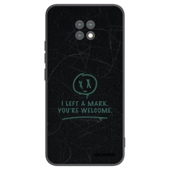 Picasee fekete szilikon tok az alábbi mobiltelefonokra Xiaomi Redmi Note 9T - LEFT A MARK