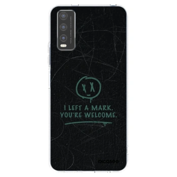 Picasee átlátszó szilikon tok az alábbi mobiltelefonokra Vivo Y20s - LEFT A MARK