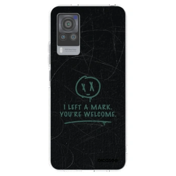 Picasee átlátszó szilikon tok az alábbi mobiltelefonokra Vivo X60 Pro 5G - LEFT A MARK