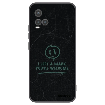 Picasee fekete szilikon tok az alábbi mobiltelefonokra Vivo Y33s - LEFT A MARK