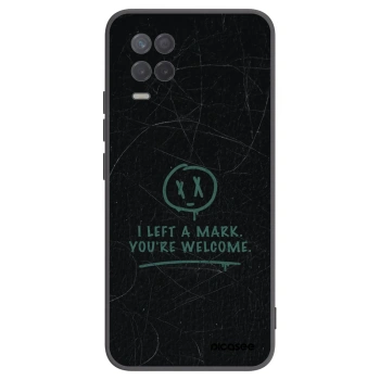 Picasee fekete szilikon tok az alábbi mobiltelefonokra Realme 8 5G - LEFT A MARK