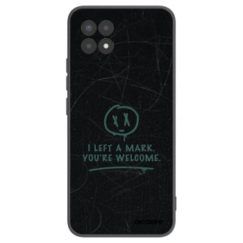 Picasee fekete szilikon tok az alábbi mobiltelefonokra Realme 8i - LEFT A MARK