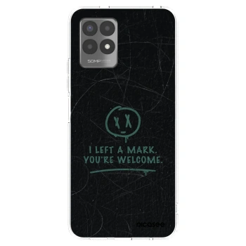 Picasee átlátszó szilikon tok az alábbi mobiltelefonokra Realme 8i - LEFT A MARK