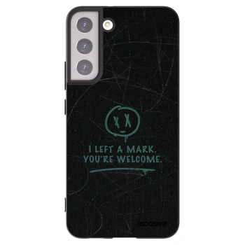 Picasee fekete szilikon tok az alábbi mobiltelefonokra Samsung Galaxy S22+ 5G - LEFT A MARK