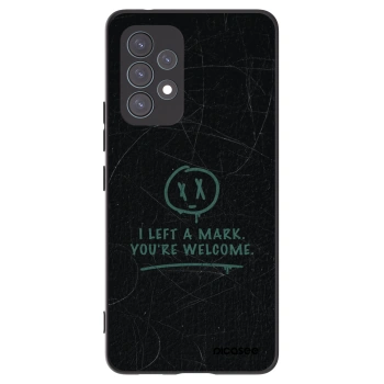 Picasee fekete szilikon tok az alábbi mobiltelefonokra Samsung Galaxy A53 5G A536 - LEFT A MARK
