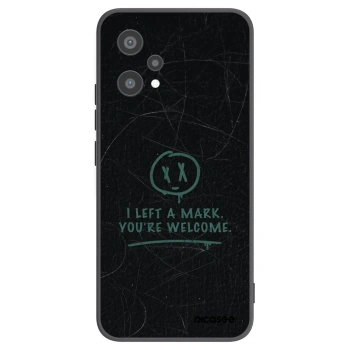 Picasee fekete szilikon tok az alábbi mobiltelefonokra Realme 9 Pro 5G - LEFT A MARK