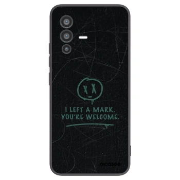 Picasee fekete szilikon tok az alábbi mobiltelefonokra Vivo V23 5G - LEFT A MARK