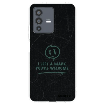 Picasee átlátszó szilikon tok az alábbi mobiltelefonokra Vivo V23 5G - LEFT A MARK