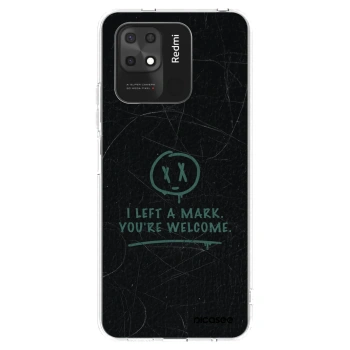 Picasee átlátszó szilikon tok az alábbi mobiltelefonokra Xiaomi Redmi 10C - LEFT A MARK
